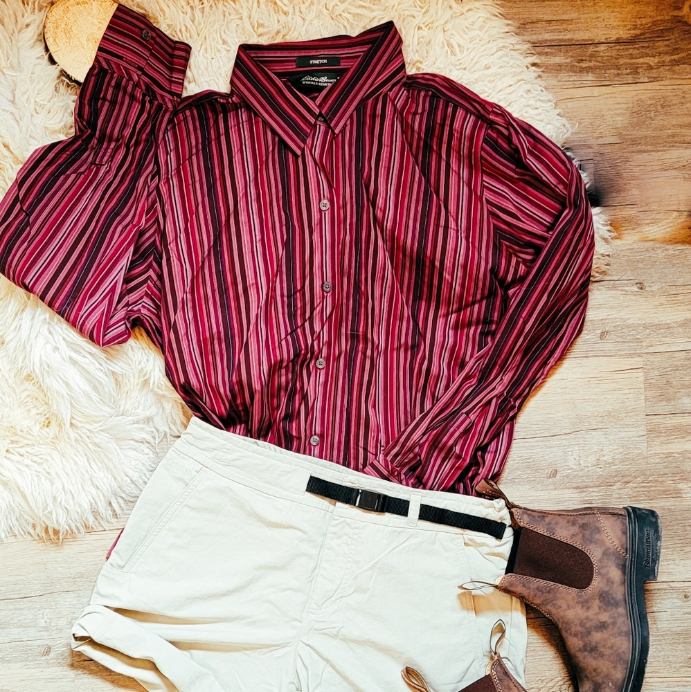 Brand New Eddie Bauer Button Up